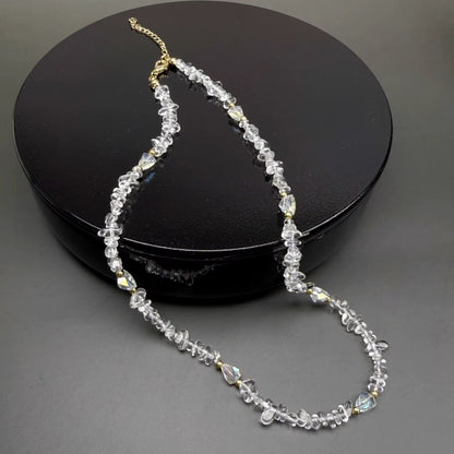 18 in Crystal beaded necklace
