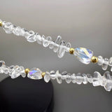 18 in Crystal beaded necklace