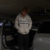 "HE PAID THE PRICE" zip up hoodie