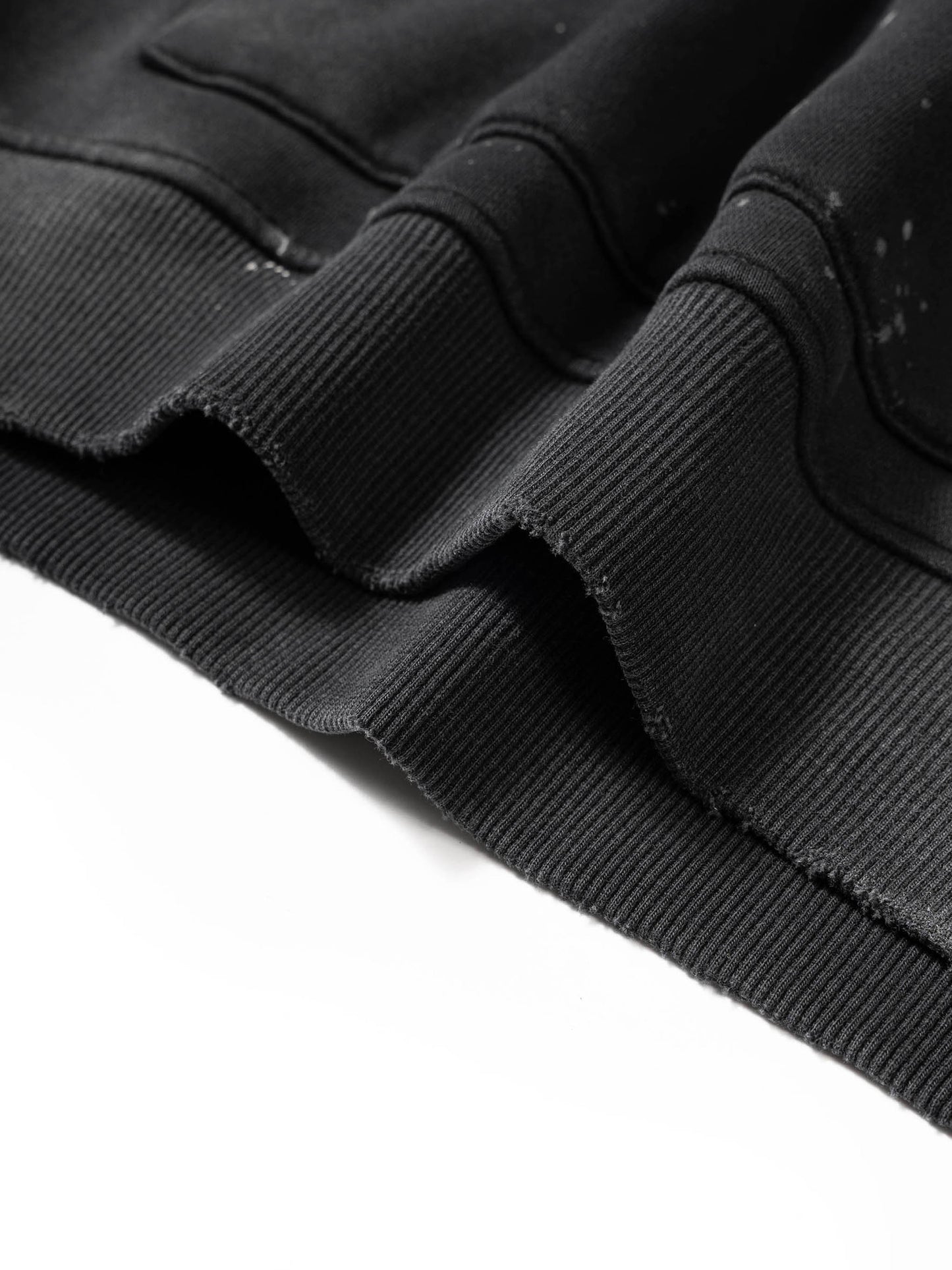 "culture changes, Christ doesnt" frayed hoodie