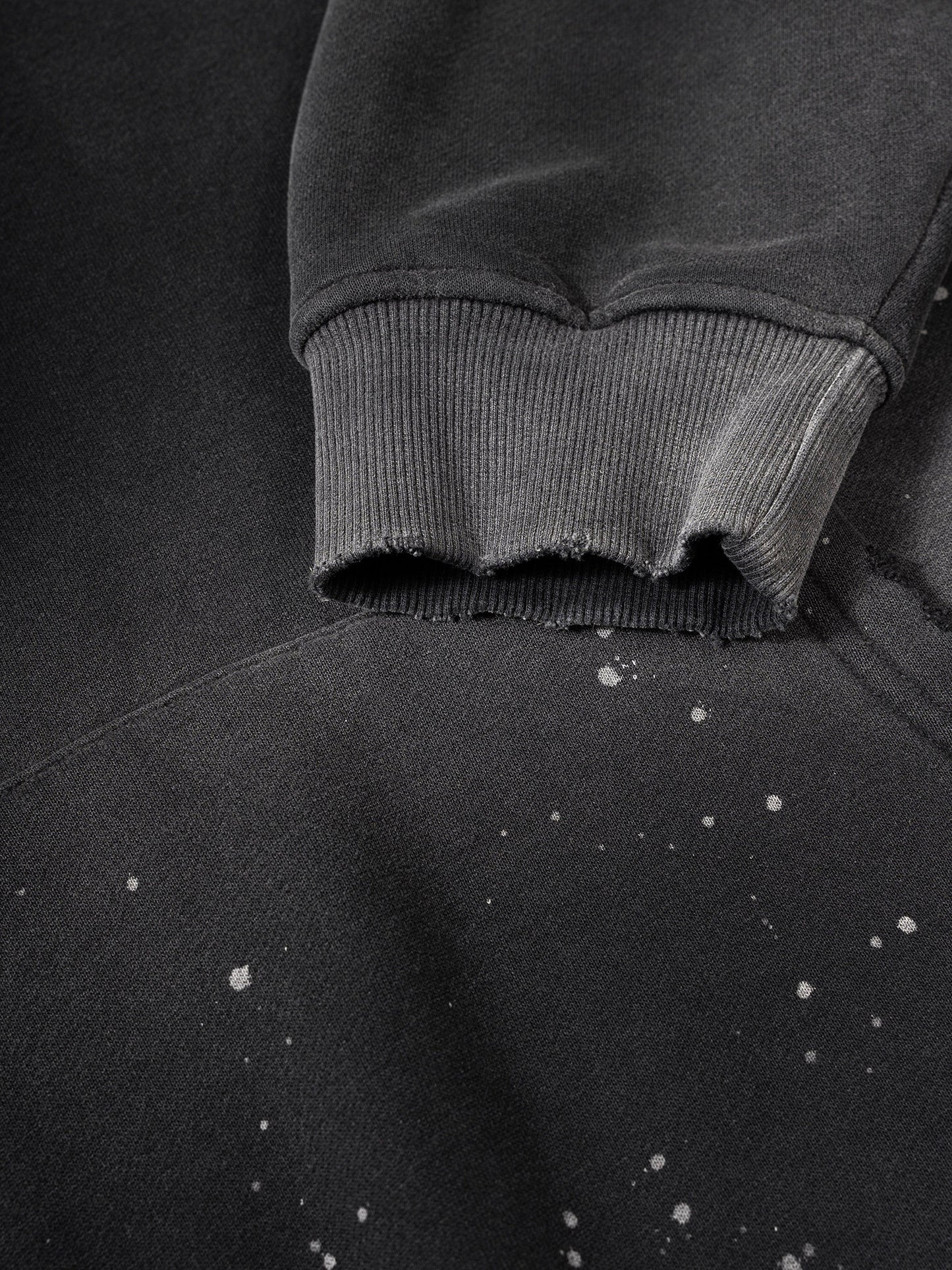 "culture changes, Christ doesnt" frayed hoodie